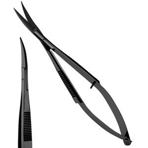 Tijeras profesionales de acero inoxidable para Sastre, tijeras de primavera para el cuidado de pestañas y cejas, tijeras de corte de hilo, 5" - Product Image 2