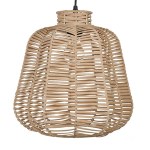 Abat-jour suspendus en rotin naturel rustique et moderne antique belles couvertures de bougies pour la décoration de la maison meilleur prix bambou indonésie - Product Image 1