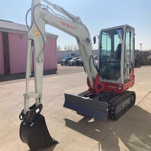 Excavadora Mini Takeuchi TB240 Usada al por Mayor, Bomba Hidráulica de Motor, Oruga, 3.5 Toneladas, Caja de Cambios de Alto Momento de Carga, PLC Huade - Product Image 1