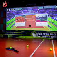 Simulador Digital de Pickleball para Entrenamiento Deportivo y Entretenimiento en Interiores con Máquina de Simulación de Pelota Realista