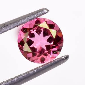 Venta al por mayor de piedras preciosas de cuarzo zafiro natural a granel 10mm 12mm cristales facetados de topacio Rosa corte brillante Faza piedras preciosas sueltas rosas - Product Image 3