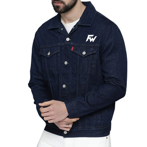 Chaqueta de Mezclilla para Hombre, Talla Grande, Personalizada, Diseño de Última Moda, Precio Económico, Servicio OEM, Chaqueta de Invierno para Hombre - Product Image 1