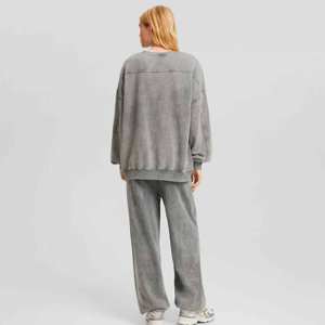 Custom Logo Streetwear Plain Blank Hoodie Ladies Casual Top Quality Hoodie Women Pullover Gym Hoodies Women - Product Image 4