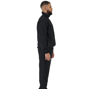 Conjunto Deportivo Personalizado de 2 Piezas para Hombre, Estilo Patchwork, Holgado, para Fútbol, Jogging, Chaqueta Cortavientos de Nailon, Talla Grande - Product Image 2