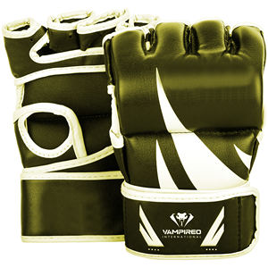 VAMPIREO Sialkot Pakistani Real Factory Guantes de MMA personalizados Guantes profesionales MMA Guantes de artes marciales de medio dedo - Product Image 3
