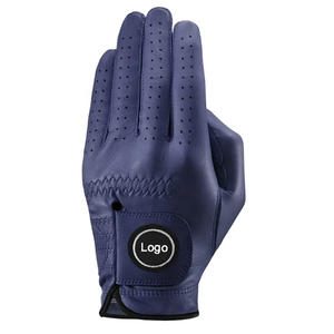 Gants de golf légers pour hommes, paume en cuir, ajustement confortable, accessoires de golf, gants de golf personnalisés OEM - Product Image 1