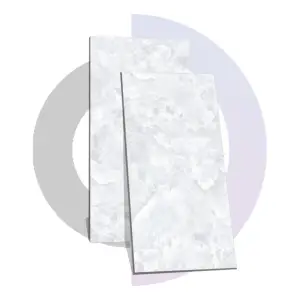 Özel mermer bakmak yüksek kaliteli porselen iç duvar ve yer karosu 600x1200-buz oniks beyaz