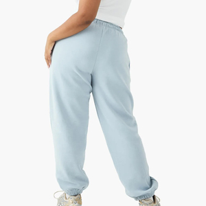 Nouveau arrivé 2025 100% coton femmes pantalon de survêtement personnalisé sérigraphié logo surdimensionné streatwear boxy fit pantalon de survêtement pour femmes - Product Image 6