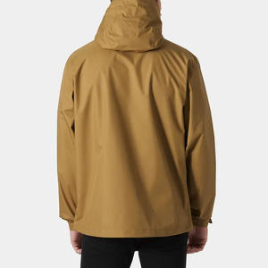 Chaqueta cortavientos impermeable para hombre, chaquetas de lluvia ligeras y transpirables, perfectas para senderismo, correr y actividades al aire libre - Product Image 5