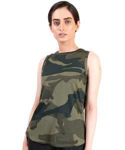 Premium Regular Length Women's Casual Sports Tank <b>Top</b> Spandex/Polyester Breathable Quick Dry - Product Image 4