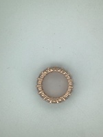 Bague de mariage en or 10 carats avec diamants de laboratoire brillants VVS VS EF, style hip-hop, pour homme et femme, bijoux de luxe