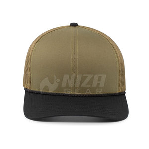Casquette de camionneur en toile écologique prête à l'emploi, avec maille respirante et ajustement réglable, idéale pour le sport et les aventures quotidiennes - Product Image 5