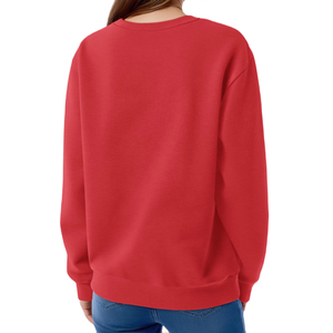 Sweat-shirt à capuche pour femme, décontracté, en molleton de coton, surdimensionné, manches longues, pull-over pour l'hiver et l'automne, uni, teint - Product Image 2