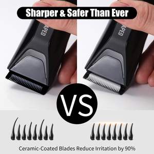 Lame en céramique de rechange pour tondeuses et coupe-cheveux avec tête de lame de rechange en métal - Product Image 5