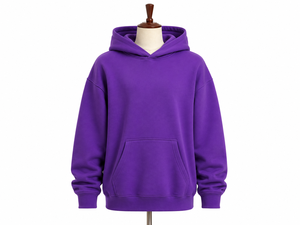 Sweat à capuche uni décontracté coupe classique en molleton 100 % coton, directement de l'usine, pour l'hiver, fabricant de marque privée - Product Image 1
