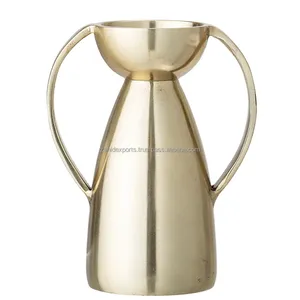 Vintage Brass Candle Holder for Classic Interior Design and Dining <b>Table</b> Decor Export Supplier for Rooms by Zahid Exports India - Product Image 4
