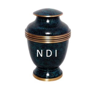 Urnes funéraires attrayantes pour adultes, design élégant, avec empreinte de patte, en métal, finition argentée bronze antique, qualité supérieure - Product Image 5