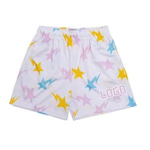 Custom Breathable Mens Polyester <b>Shorts</b> Sublimation Print Elastic Casual Fit Premium Comfort <b>Sports</b> Active Training Wear - Product Image 3