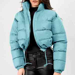 Vêtements en gros Parka d'hiver personnalisée pour femmes Veste bouffante coupe-vent décontractée Fabrication Nouvelle veste chaude d'hiver élégante pour femmes - Product Image 2