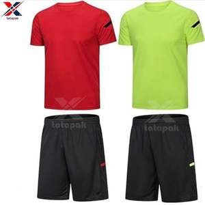Ensemble de maillots de football personnalisés pour adultes, look professionnel, vêtements d'entraînement, haut tendance, 100% polyester, imperméable, qualité d'exportation - Product Image 4