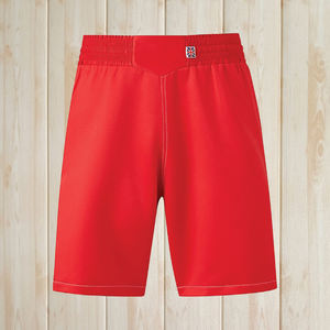 กางเกงขาสั้นสำหรับทุกเพศน้ำหนักเบาทนทานต่อทุกเพศกางเกงมวยเอวสูงปานกลางกางเกงขาสั้นคาร์โก้แบบทึบด้านหน้าลำลองเล่นกีฬาแบบสั่งทำโลโก้ได้ - Product Image 3