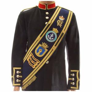 Hand Made Embroidered Sash OEM Tactical Sashes for Uniform <b>Kit</b> Diy Needlework Cross Stitch Embroidery Sashes - Product Image 4