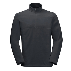 Men's Long Sleeve Stand Collar Half <b>Zip</b> <b>Shirt</b> New Arrival Breathable Custom Training Top Seamless Zipper for Winter Season ODM - Product Image 6