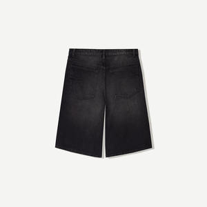 High Quality Heavyweight 100% Cotton Puff Printing Streetwear Casual <b>Men's</b> Sweatpants Denim <b>Shorts</b> for <b>Men</b> - Product Image 4