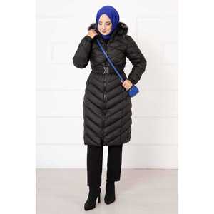 Veste matelassée Sergeant en noir pour l'hiver - Product Image 1