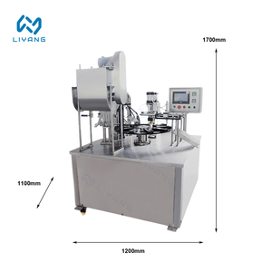 <span class=keywords><strong>Machine</strong></span> de remplissage rotative multifonctionnelle entièrement automatique pour liquides et miel, avec scellage sous film, idéale pour les petites entreprises - Product Image 4