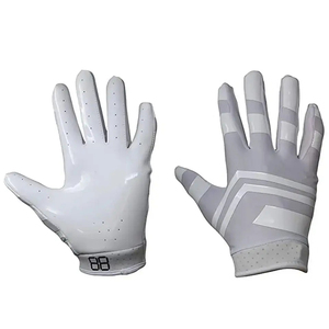 Guantes de fútbol americano personalizados de alta calidad, equipo transpirable para exteriores con diseño de agarre, recién llegado hecho a medida, ODM OEM - Product Image 1