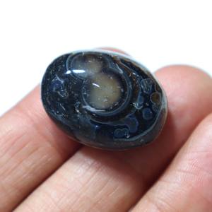 หินโมราอะเกตเจียระไนแบบหลังเบี้ยอะเกตตามธรรมชาติกำไลข้อมือหินอาเกตแบบเรียบขายส่งสำหรับหินอัญมณี - Product Image 1