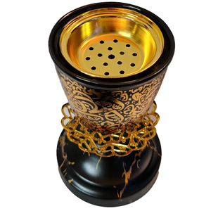 High End Arabic <b>Bakhoor</b> Incense Burner 100% Natural Raw Material Eco-Friendly Durable for <b>Oud</b> Fragrance Home Office Religious - Product Image 3