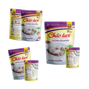 Porridge frais de 240g au bar et au taro, nourriture pour bébé, nourriture nutritive du Vietnam, ISO HACCP FSSC BRC, nourriture asiatique, repas prêts à manger - Product Image 3