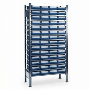 ชั้นวางของเหล็ก H2000xW1000xD500 มม. พร้อมชุดเสริม 14 ชิ้น ขนาด 56 x 8 ฟุต - Product Image 2