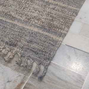 Tapis en jute et sisal naturel rustique, directement de l'usine, franges personnalisées, tissé à la main, fait à la main, tapis de sol, paillasson - Product Image 5