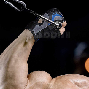 Leather Weightlifting <b>Gloves</b> for Men-Gym Fitness Workout Lightweight & Breathable Customizable - Product Image 3
