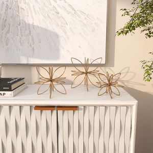 Décoration d'intérieur moderne, artisanat en métal poli haut de gamme, cadeaux de mariage pour la Saint-Valentin, sculptures de chambre à coucher, ornements, figurines, décoration - Product Image 1