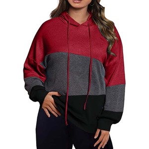Sudaderas con capucha de talla grande PARA MUJER: algodón suave, ajuste cómodo para el uso diario - Product Image 1