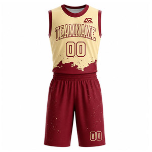 Uniforme de Baloncesto 3x3 Estilo 2026, Ropa Deportiva Transpirable 100% Poliéster, Personalizado con Impresión, Conjunto de Uniforme de Baloncesto sin Mangas - Product Image 1