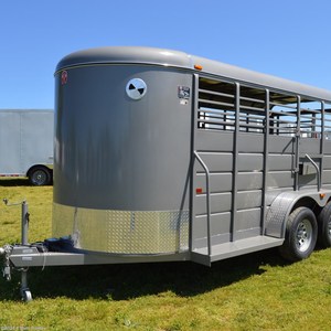 Remorque de bétail de vente chaude prix d'usine de gros qualité robuste bovins moutons porcs Transport semi-remorque pour usage agricole - Product Image 6