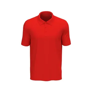 Chemises polo promotionnelles personnalisées Lux pour le merchandising - Product Image 3