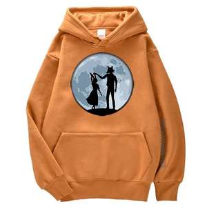 K_T Classic Hoodie Impreso pullover fleece hooded unisex hoodies para inviernos - Product Image 2