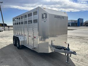 2026 DuraLite AL15BP Livestock <b>Trailer</b> for sale - Product Image 4