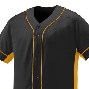 Camiseta de Béisbol Personalizada de Alta Calidad, Talla Grande, Transpirable, Ligera, Antibacteriana, de Secado Rápido, con Cuello en V, Impresión por Sublimación - Product Image 2