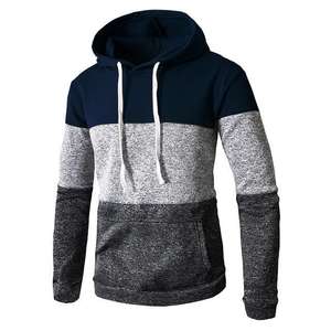 Jersey de algodón 100% más vendido, Sudadera con capucha para hombre de gran tamaño de alta calidad para hombre en blanco liso - Product Image 4