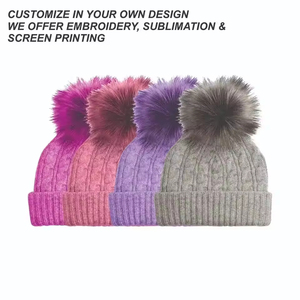 Bonnet en polyester doux de haute qualité, style streetwear audacieux, design bicolore, revers plié, motif camouflage et nœuds décoratifs - Product Image 6