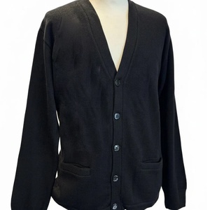 Alpha Varsity <b>Cardigan</b> <b>Sweater</b> High Quality Bold Greek letters V-Neck Long Sleeve Embroidered Letters - Product Image 5