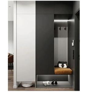 5 Year Warranty Customized Size French Waterproof Wooden <b>Shoes</b> Cabinet Storage <b>Wardrobe</b> Combo Home Furniture Easy Clean Online - Product Image 5