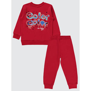 Survêtement textile pour garçons Vêtements confortables pour l'école - Product Image 2